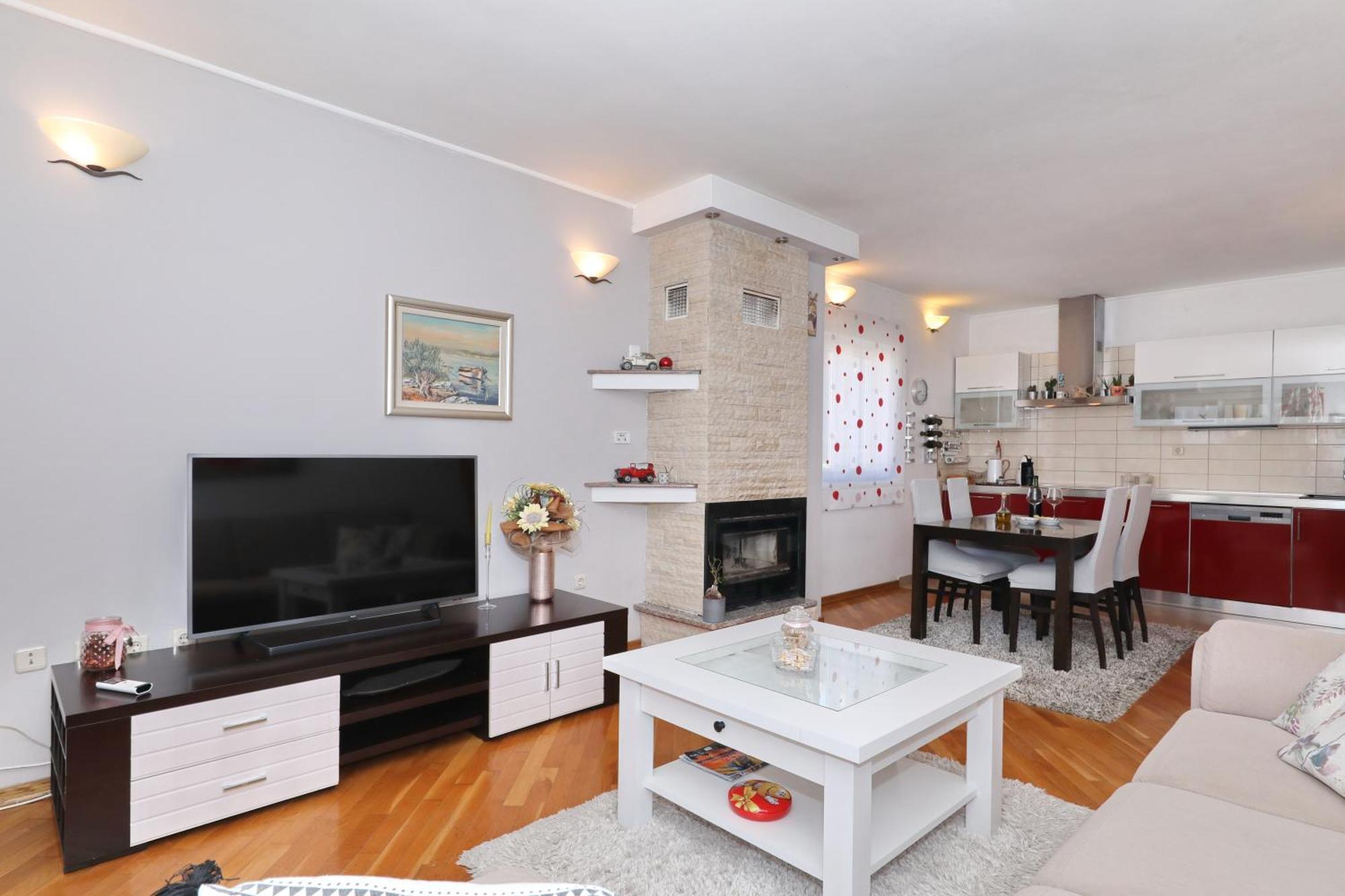 Sea Relaxing Apartment Bibinje Bagian luar foto