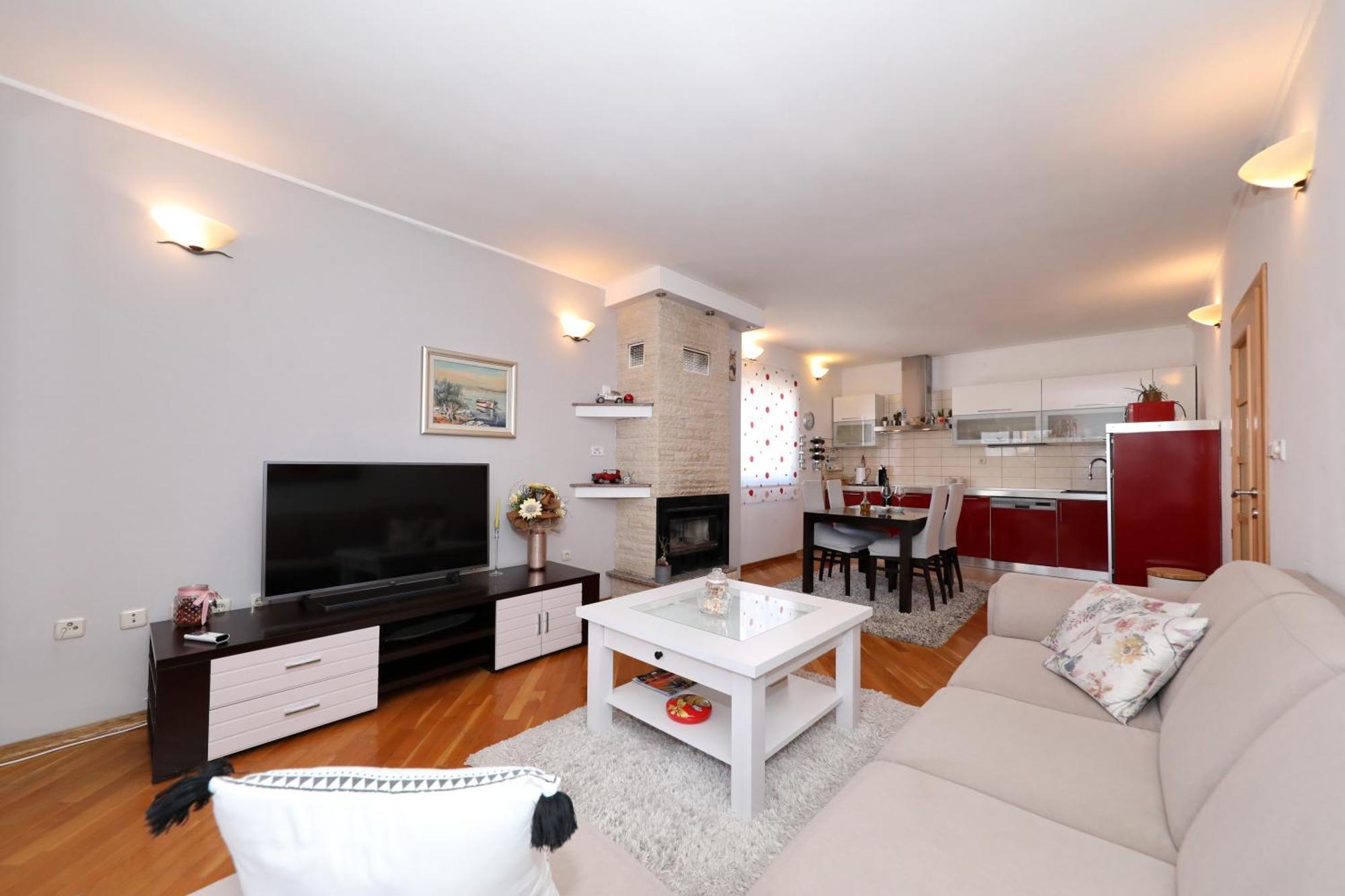 Sea Relaxing Apartment Bibinje Bagian luar foto