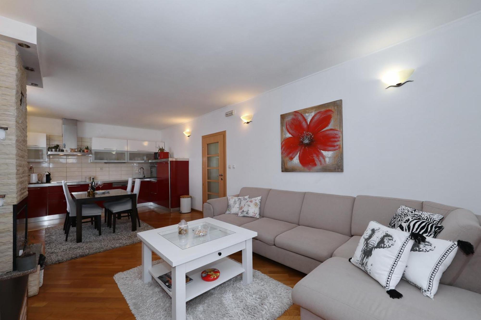 Sea Relaxing Apartment Bibinje Bagian luar foto